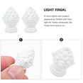 thumbnail image 3 of Cap For Table Lamps Round Base Lampshade Holder White 1Set Living Room Use, 3 of 9
