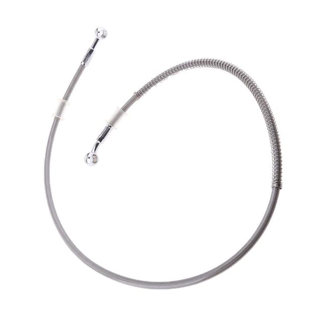 Tubo de Línea de Mangueras de Aceite de de material acero Inoxidable de Motocicleta 1000 Mm Plata DYNWAVEMX Tubo de manguera de aceite de freno de motocicleta