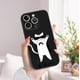 thumbnail image 2 of ¡Protege tu iPhone con una divertida y elegante funda plateada mate de doble capa!, 2 of 4