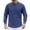 Navy, variant on Toimothcn Polo Shirts For Men Casual Solid Color Buttons Up Lapel Long Sleeve Shirt Lightweight Soft Shirt Tops Comfy Mens Dailywear