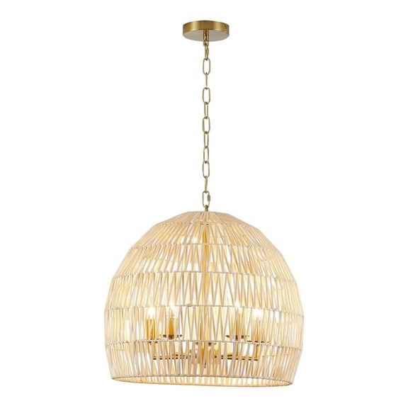 Bethel International Chandelier in Natural Color