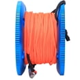 thumbnail image 1 of Stainless Steel Scuba Diving Compact Finger Spool Reel Fluorescent Orange Line Underwater Snorkeling Accessory, 1 of 7