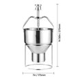 thumbnail image 3 of KFFKFF Doughnut Maker, High Volume Hand-Operated Donut Dropper, 304 Grade Stainless Steel Industrial Batter Pourer, 6 Levels of Thickness Doughnut Dispenser with Stand, Suitable for Cafes, Bakeries, 3 of 9