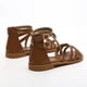 thumbnail image 4 of Sandalias Gladiador Cross Strappy Beach para mujeres (40) Brown, 4 of 9
