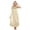 Beige, variant on HomeGardon Nightgowns for Women,Summer Dresses Women Lace Homewear Ice Silk Sleeveless Nightdress Nightdress