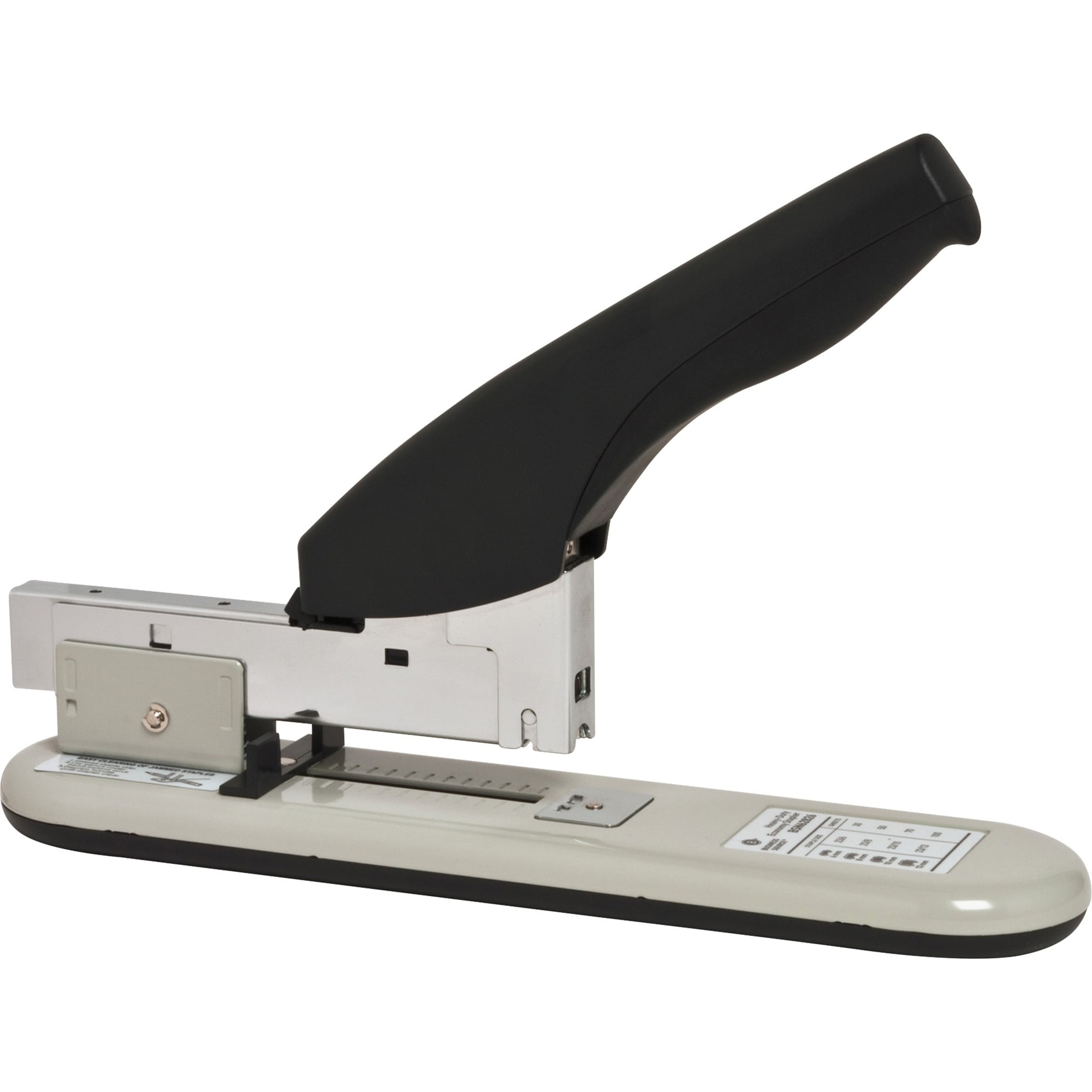 Business Source, BSN62826, Economy Heavy-duty Stapler, 1 Each, Black,Putty