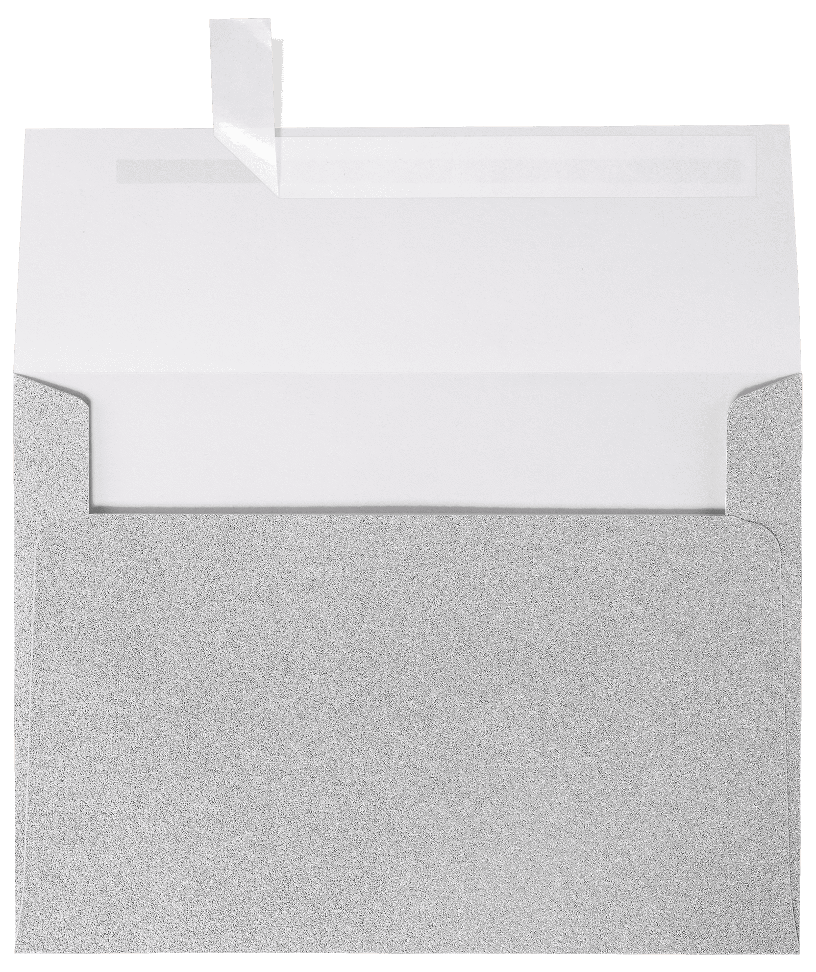 LUXPaper A7 Invitation Envelopes, 5 1/4 x 7 1/4, Silver Sparkle, 1000/Pack