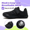 thumbnail image 5 of Stepedia Kids Girls Boys Water Shoes Wide Barefoot Shoes Kids Anti-Slip Beach Shoes Lightweight Hiking Aqua Shoes, Black, 5 of 8