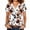 White, variant on T Shirt for Women Summer Floral Blouse Short Sleeve V Neck Tops Casual Tops Fashion Daily Wear Boho Chic Top Summer Holiday Beach Fashion