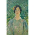thumbnail image 3 of Henri Martin 11x14 Black Modern Framed Museum Art Print Titled - Young Woman with a Flowery Dress, 3 of 5