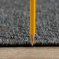 thumbnail image 4 of Alma Transitional 2' x 3' Dark Gray and Ash, Machine Washable Polyester & Cotton Indoor Area Rug, 4 of 12