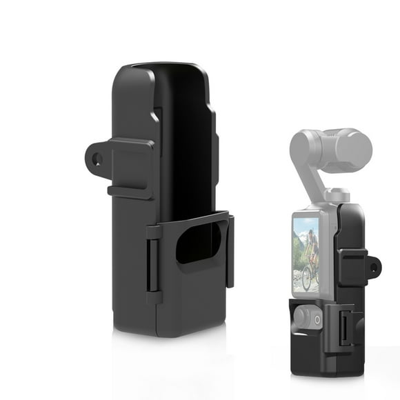 PULUZ PU898B Expansion Adapter Camera Extenion Bracket Mount with Cold Shoe Mount Action Cam Mount & 1/4in Screw Hole Compatible with DJI Osmo Pocket 3