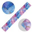 thumbnail image 5 of Yayeee Table Runner 70 inches Long for Home Kitchen Rectangle Dining Table Holiday Party Decoration, Watercolor Blue Marble Pattern, 5 of 7