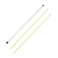 thumbnail image 1 of Almencla 2Pcs Golf Alignment Sticks with Storage Tube for Full Swing Practice Putting 80cm, 1 of 8