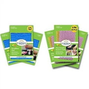 ODOR FREE Scrubbing Pad for Dishwashing and The Crown Choice Non-Scratch Heavy Duty Scouring Pad or Pot Scrubber Pads (9 Pcs Total)