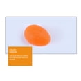 thumbnail image 1 of Hand Exercise Ball Portable Replacement Cute Flexible Trainer Training Relaxing Pressure Relief Unisex Home Grip Egg Training Aid Orange, 1 of 9