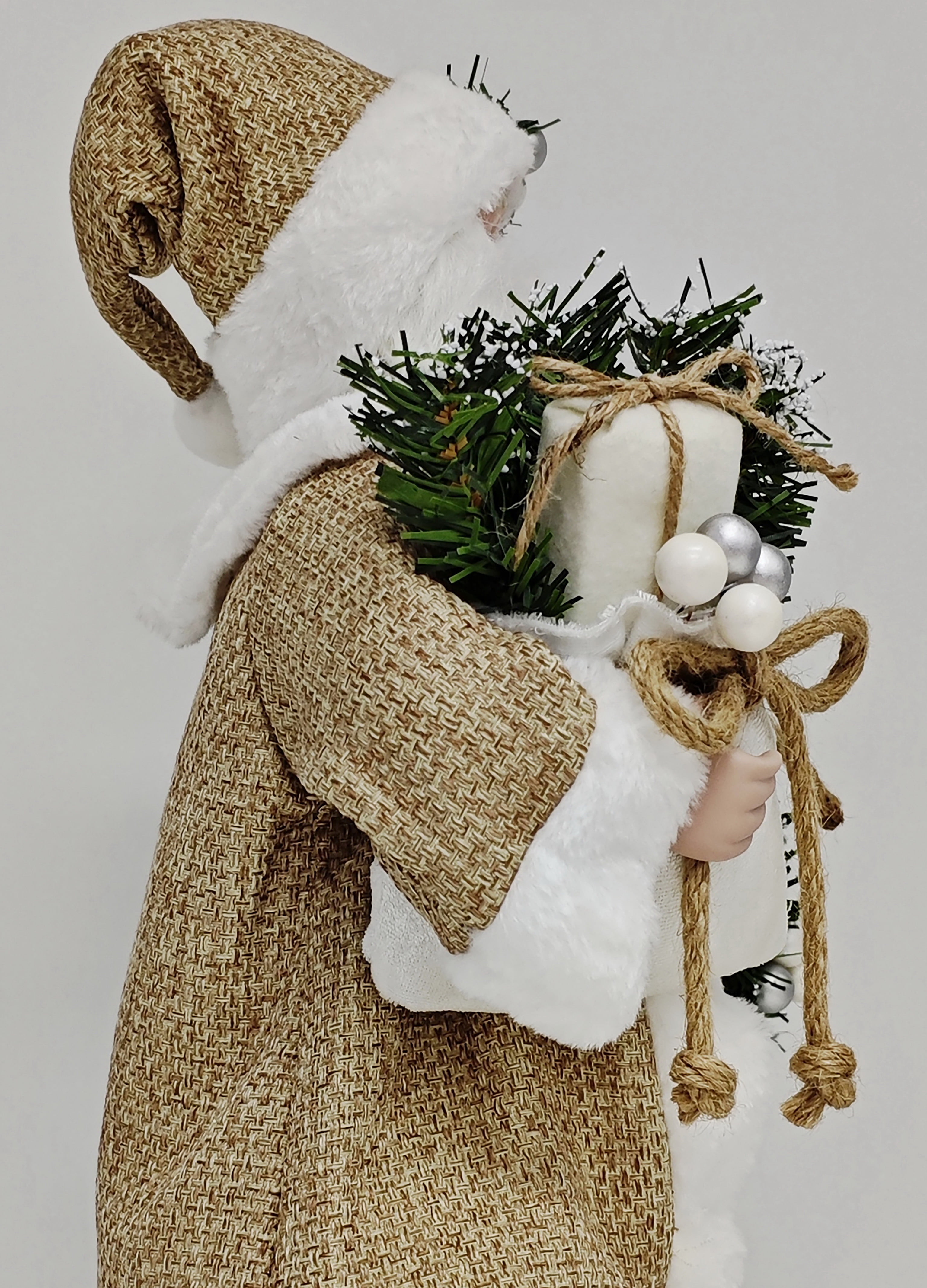 Holiday Time Standing Santa, 18 inch