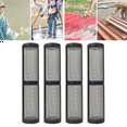 thumbnail image 2 of 8 Pieces of Airless Coating Machine Accessories are Suitable for G 390/395/490/495 Filter Pump Body Filter Screen,8 x Spraying machine filter screen,Black, 2 of 5