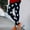 Dark Blue, variant on SNOWSONG Halloween Leggings for Women, Plus Size Leggings Women's Holiday Casual Halloween Printed Leggings Workout Exercise Bottoms, Womens Leggings, Tummy Control Leggings Coffee S