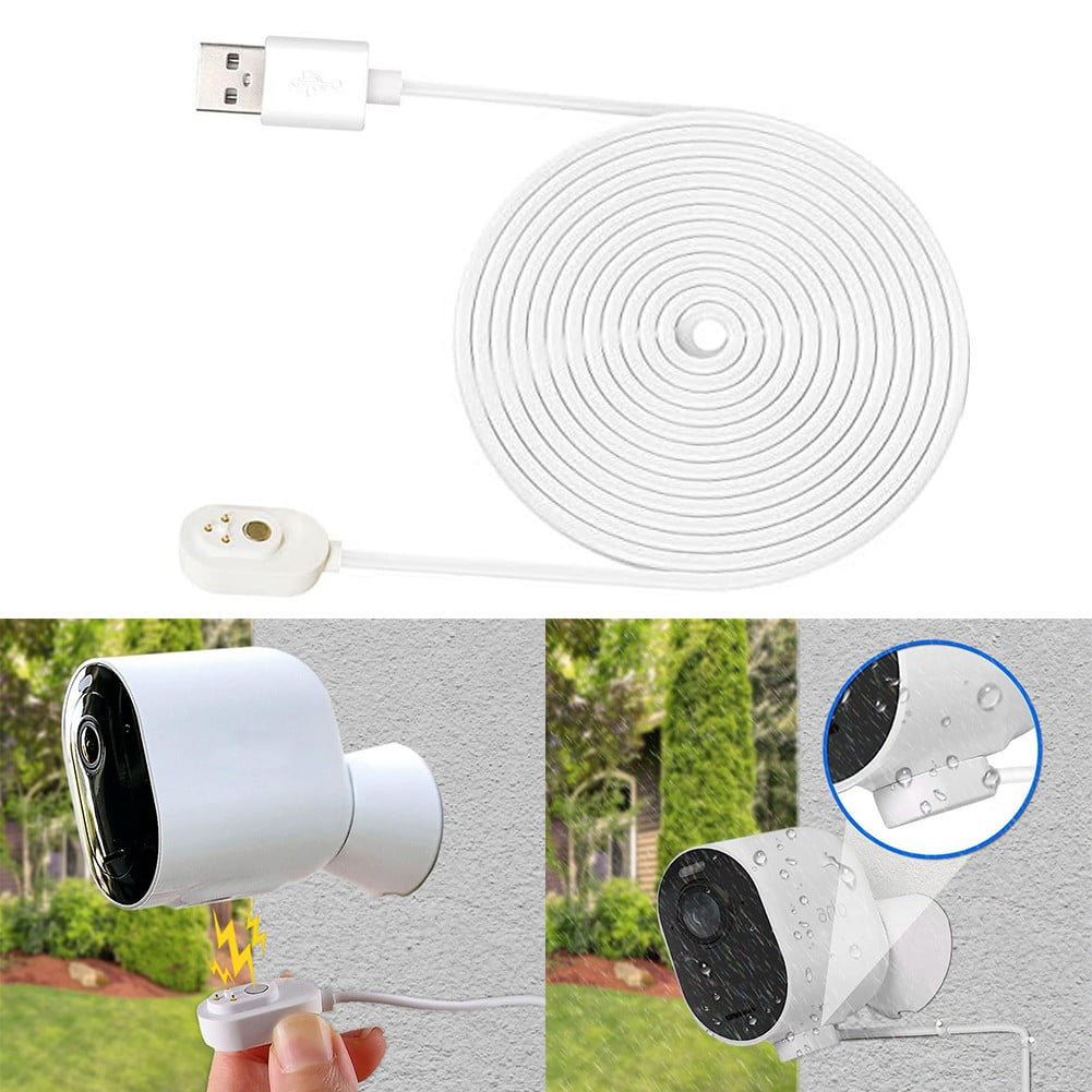 Reliable Charging Solution Magnetic Power Cable For Arlo Cameras Compatible With Pro Series And Go2 Effortless Installation
