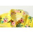 thumbnail image 4 of SSLR Youth Big Girls Flamingo Hawaiian Shirt Casual Short Sleeve Button Down Shirt, 4 of 8