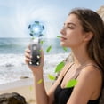 thumbnail image 5 of Portable Handheld Fan with Ice Compress Function | USB Rechargeable Personal Fan with Digital Display for Sports Training, Football Matches, Outdoor Activities, and Daily Use | Compact Cooling Fan, 5 of 5
