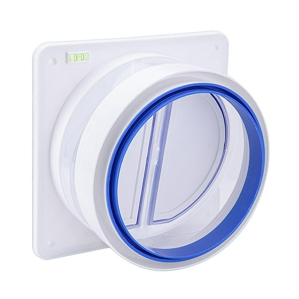 Backdraft Damper Draft Blockers Vent Kitchen Flue Check Valve for Range