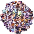 thumbnail image 2 of 35pcs-50pcs Halloween Stickers Stationery Stickers Ghost Decals Funny Stickers for Suitcase Fridge Laptop, 2 of 9