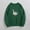 Green, variant on Women Outerwear Sweatshirt Goose Print Pattern Fashionable Casual Round Neck Sweater Loose Fitting Pullover for Women Goose Womens Sweater Black XXL