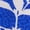 Blue Renewal Dot Foliage, variant on Scenario Women's Gathered Yoke Blouse with Long Sleeves, Sizes XS-XXXL