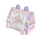 thumbnail image 5 of Tienda de campaña para muñecas, cama, accesorios para casas de muñecas, muebles en miniatura portátiles, cómodos y bonitos, cama de peluche para, 5 of 7