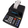 Sharp EL-2196BL 12 Digit Printing Calculator 3.7 LPS - 4-Key Memory, Heavy Duty, Item Count - AC Supply Powered - 5" x 10.3" x 12.9" x 17" - Black - 1 Each