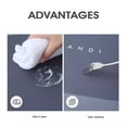 thumbnail image 5 of Vruelia Draining Mat Wear-resistant Water Absorption Flower Pattern Faucet Splash Mat Household Supplies, 5 of 5