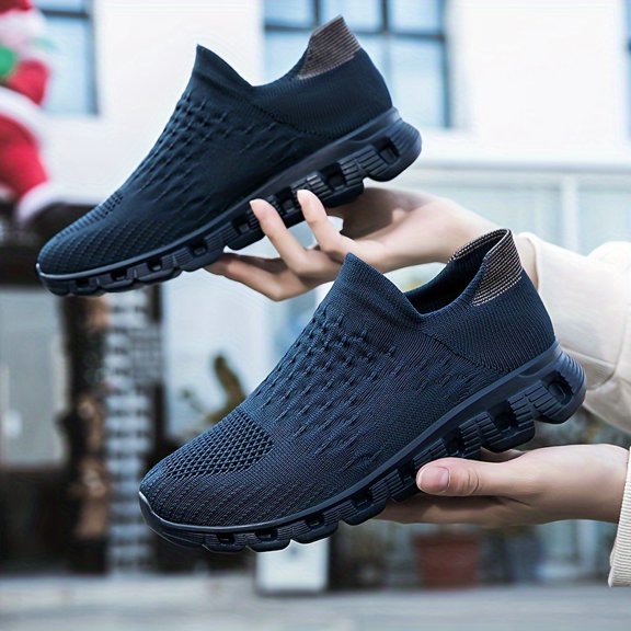 -NewMen'S Casual Sports Shoes That Are Comfortable, Lightweight, And Designed to Be Worn with Knitted Socks. ,Suitable for Jogging; Breathable And Stylish Running Shoes