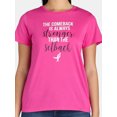 thumbnail image 3 of Susan G. Komen Women’s Comeback Graphic Tee with Short Sleeves, Sizes S-XXXL, 3 of 5