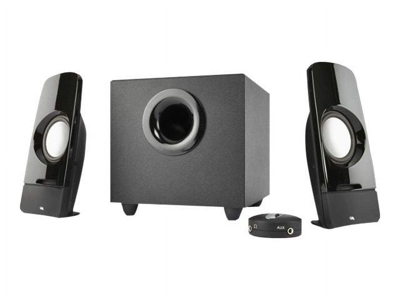 Cyber Acoustics Powerful Curve Series Storm 44W Speaker System with Control Pod (CA-3350) - image 2 of 2