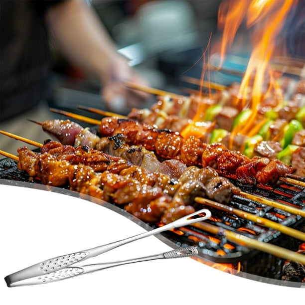 Tijeras para Alimentos de Acero Inoxidable, Tijeras de Barbacoa para Carne Asada, Tijeras de Baking para Pan, Tijeras de Cocción con Puntas de Acero, Tijeras Portátiles para Cocina, Tijeras