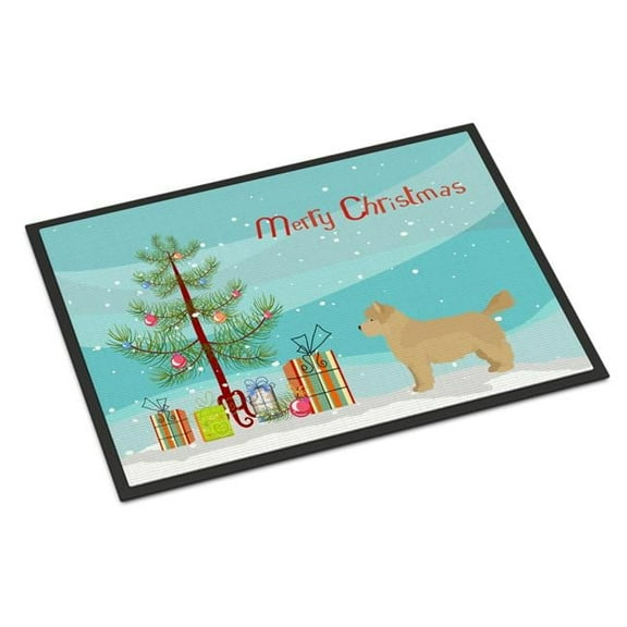 18 x 27 in. Westiepoo No.1 Christmas Tree Indoor or Outdoor Mat