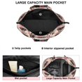 thumbnail image 3 of Rottweiler and Pioneer Flower Travel Tote Bags for Women Carry On,Large Weekender Bags for Women Travel,Multi Functional Duffle Bag for Work,Shopping,Sports, 3 of 5
