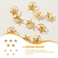 thumbnail image 4 of Shisuyan Golden Hair Spirals 10Pcs 0.7x0.3In, 4 of 9
