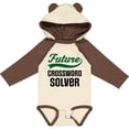 thumbnail image 3 of Inktastic Future Crossword Puzzle Solver Boys or Girls Long Sleeve Baby Bodysuit, 3 of 5