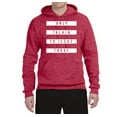 thumbnail image 2 of Wild Bobby, Only Talkin to Jesus Today Religious, Inspirational/Christian, Unisex Graphic Hoodie Sweatshirt, Vintage Heather Red, Medium, 2 of 3