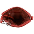 thumbnail image 4 of ili New York Bolsos cruzados de cuero genuino para mujer - Organizador de bolso de hombro con bloqueo RFID premium con correa ajustable, 4 of 5