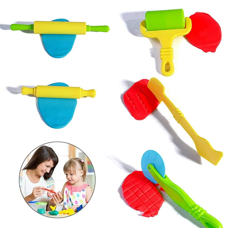  Dough Tool Sets for Kids Toddlers,Cute Dough