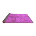 thumbnail image 2 of Ahgly Company Indoor Round Oriental Purple Traditional Area Rugs, 7' Round, 2 of 4