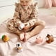 thumbnail image 2 of Juguete educativo para bebés Melissa & Doug Pop Blocs Farm Animals, 2 of 9