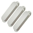 thumbnail image 2 of 3Pcs Electric Guitar Pickup Covers Single for ST Sq Guitar Parts White, 2 of 7