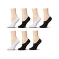 thumbnail image 6 of MeMoi No Show Cotton Blend Sneaker Liner 7 Pair Pack - Mens - Male, 6 of 6