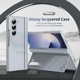 thumbnail image 2 of For Samsung Galaxy Z Fold 5 Case with Screen Protector, Full Body Shockproof Hinge Protective Bumper Rugged Hybrid Luxury Kickstand Phone Case Cover for Samsung Galaxy Z Fold 5, Gray, 2 of 8
