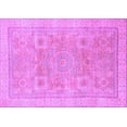 thumbnail image 1 of Ahgly Company Indoor Rectangle Abstract Purple Modern Area Rugs, 2' x 3', 1 of 4